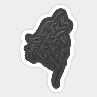 Cool Wolf Sticker